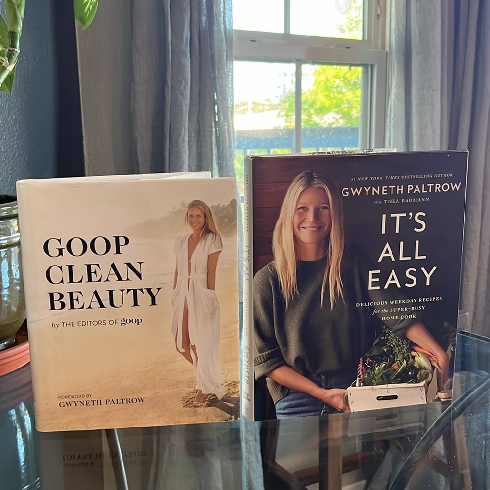 Two Gwyneth Paltrow books